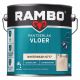 Rambo Pantserlak Vloer Transparant Zijdeglans White Wash 2,5L
