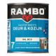 Rambo Pantserbeits Deur&Kozijn Zijdeglans Dekkend Ral 9010 0,75L