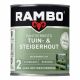 Rambo Pantserbeits Tuin&Steigerhout Zijdeglans Dekkend Helm Groen 0,75L