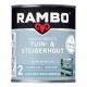 Rambo Pantserbeits Tuin&Steigerhout Zijdeglans Dekkend Petrol Blauw 0,75L
