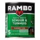 Rambo Pantserbeits Schuur&Tuinhuis Zijdeglans Transparant Teakhout