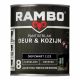 Rambo Pantserlak Deur&Kozijn Zijdeglans Dekkend Diepzwart 0,75L